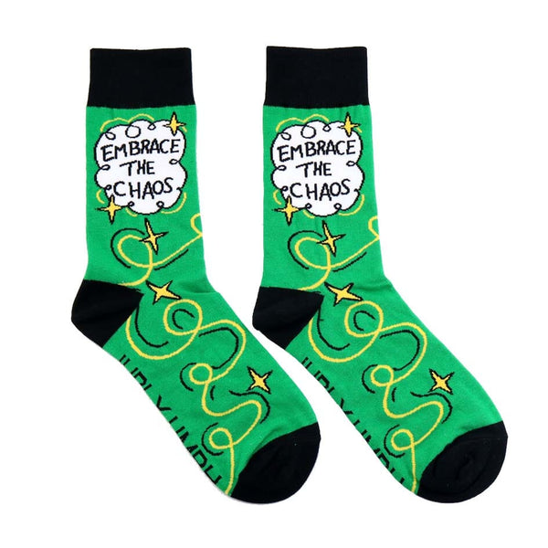 Embrace The Chaos Socks