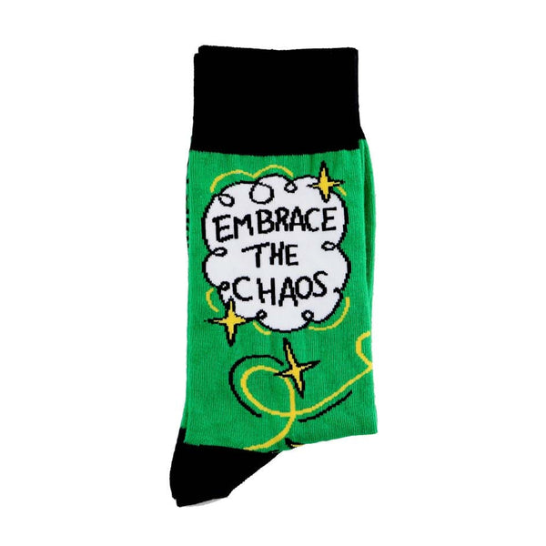 Embrace The Chaos Socks