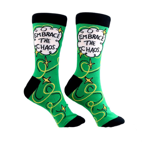 Embrace The Chaos Socks