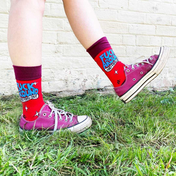 Fuck Around And Find Out Socks