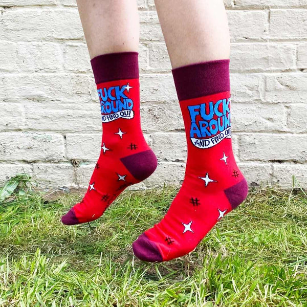 Fuck Around And Find Out Socks