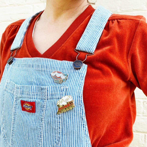 Fuck Yeah Train Lapel Pin