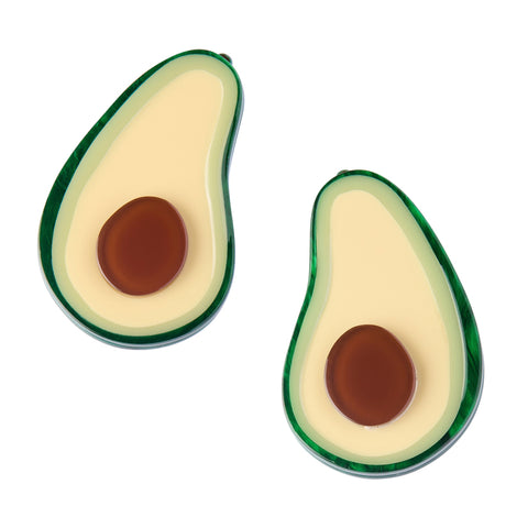 Avocado Affair Hair Clips Set - 2 Piece