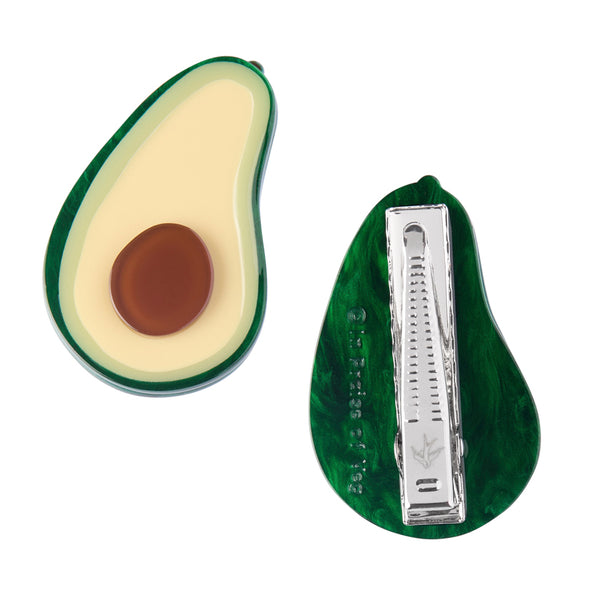 Avocado Affair Hair Clips Set - 2 Piece