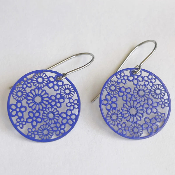 Posy Royal Blue Earrings