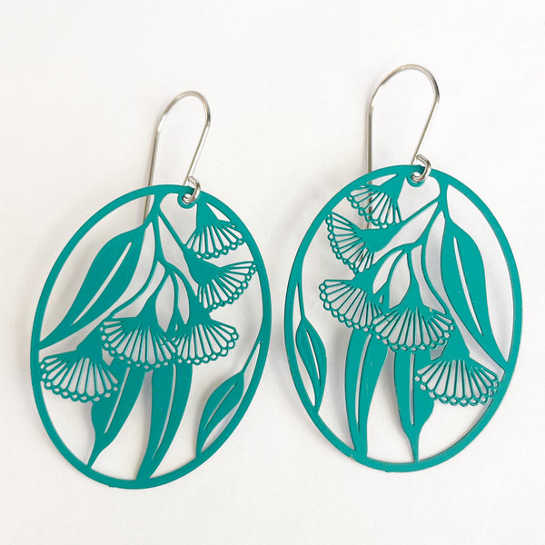 Matilda Earrings - Forest