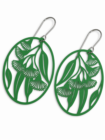 Matilda Earrings - Green