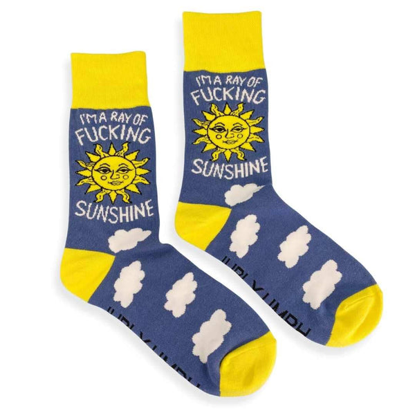 I'm A Ray Of Fucking Sunshine Socks