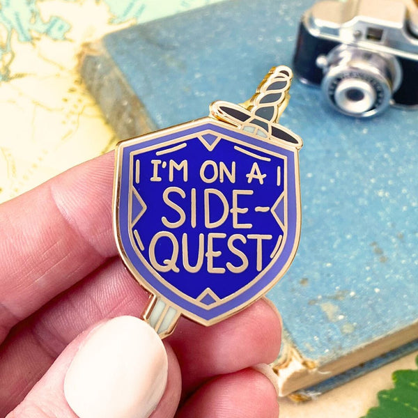 I'm On A Side Quest Lapel Pin