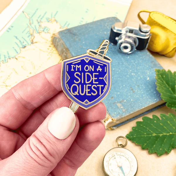 I'm On A Side Quest Lapel Pin