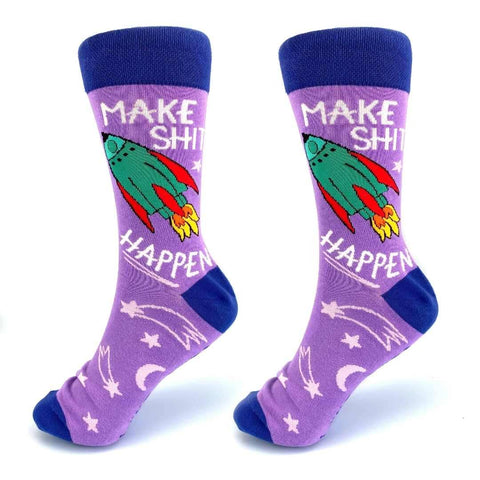 Make Shit Happen Socks