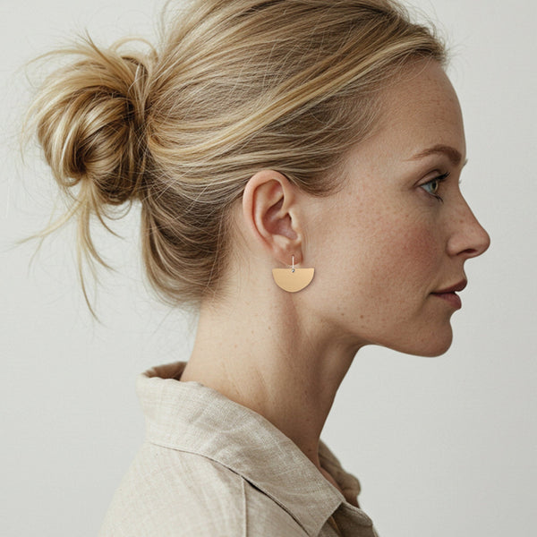 Ellis Rowan Blossom Layered Double Bell Drop Earring