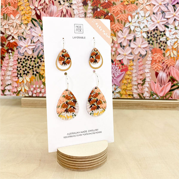 Alex Mason Wild Child Duo Tears Pack Earring