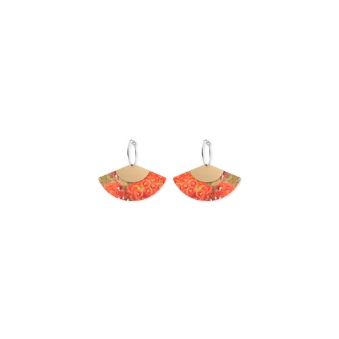 Ellis Rowan Blossom Layered Fan Hoop Earring