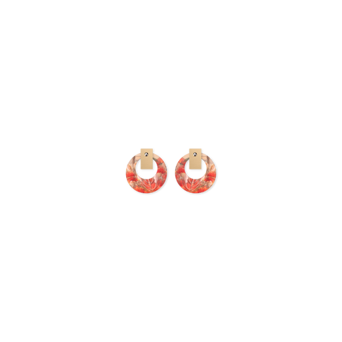 Ellis Rowan Blossom Layered Small Retro Stud Earring
