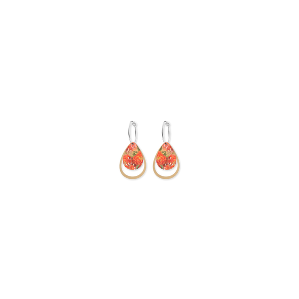 Ellis Rowan Blossom Layered Iconic Outline Hoop Earring