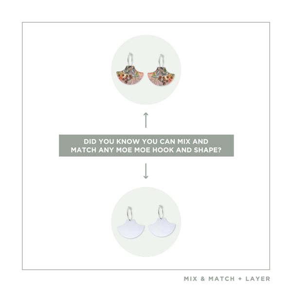 Ellis Rowan Gumnuts Pagoda Hoop Earring