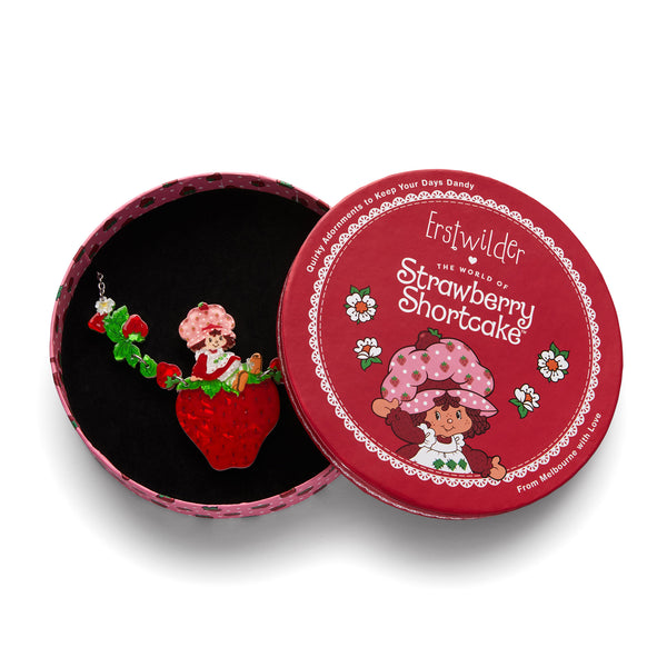 Sitting on a Strawberry Necklace