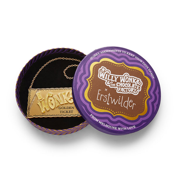 Golden Ticket Necklace