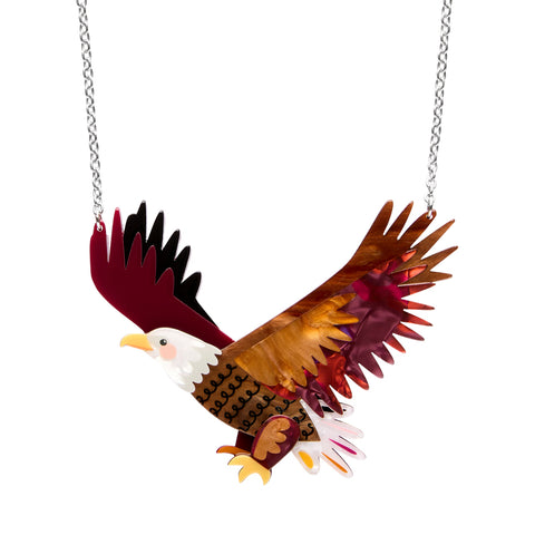 The Bold Bald Eagle Necklace