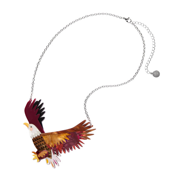 The Bold Bald Eagle Necklace
