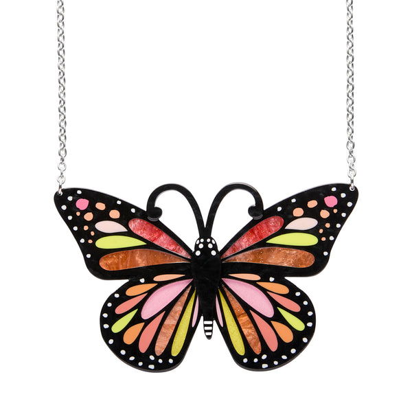 The Magnificent Monarch Butterfly Necklace