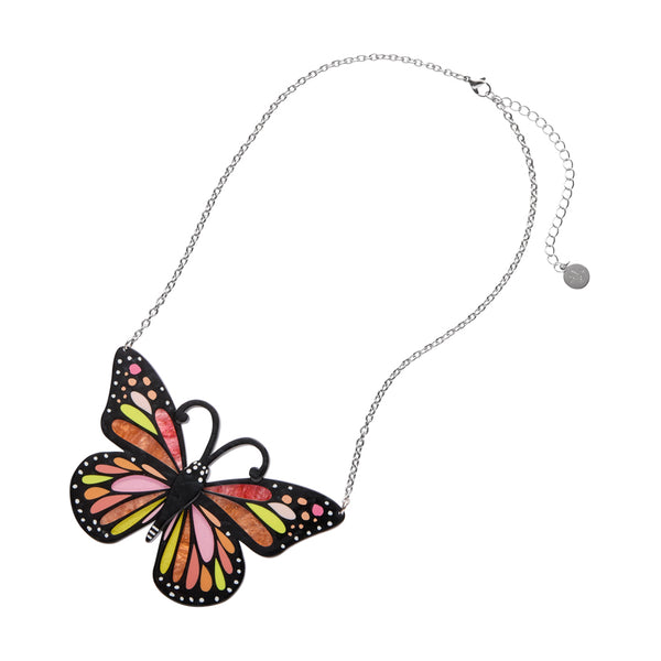 The Magnificent Monarch Butterfly Necklace