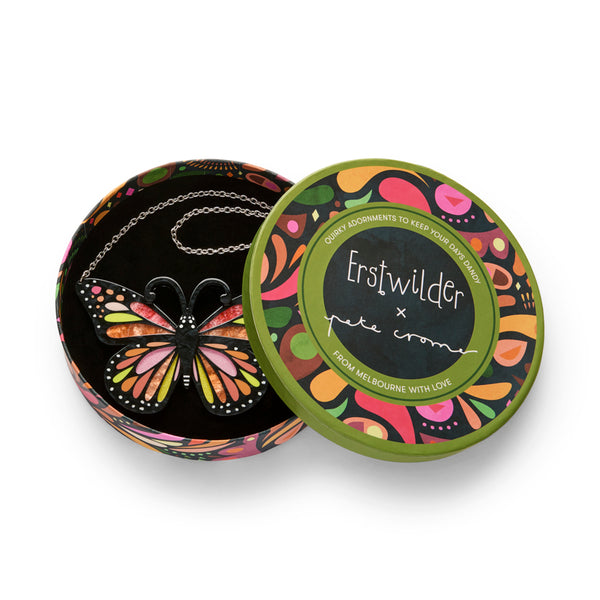 The Magnificent Monarch Butterfly Necklace