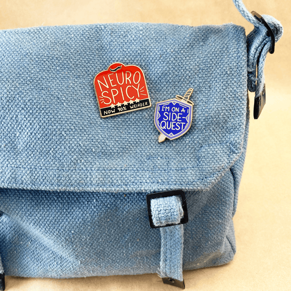 Neuro-spicy Lapel Pin