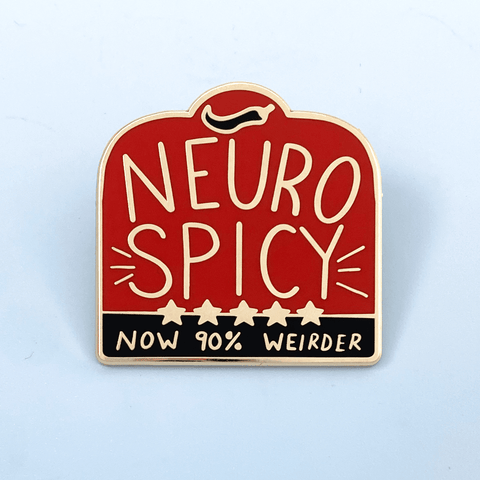 Neuro-spicy Lapel Pin