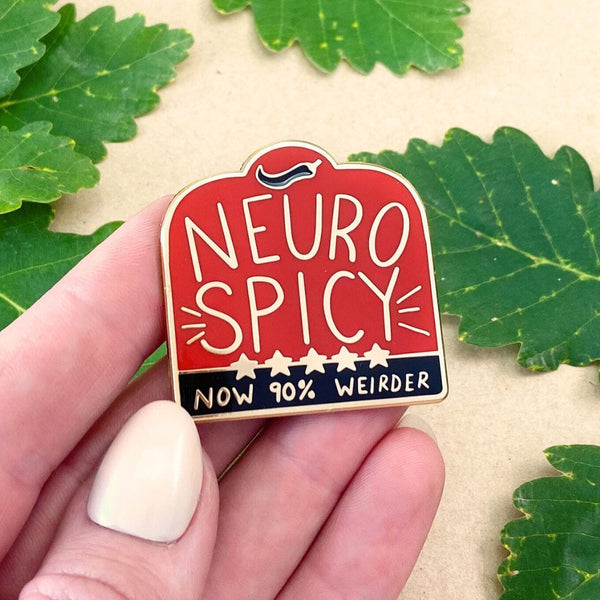Neuro-spicy Lapel Pin