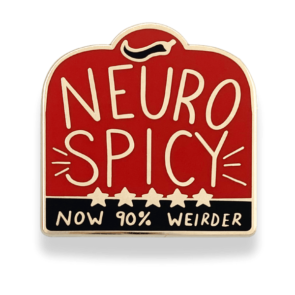 Neuro-spicy Lapel Pin