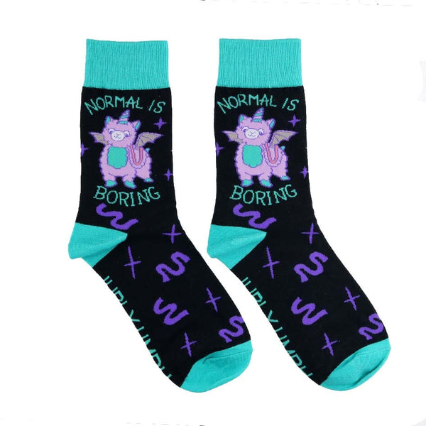 Normal Is Boring Socks