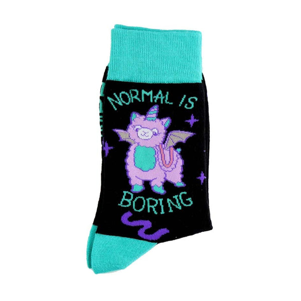 Normal Is Boring Socks