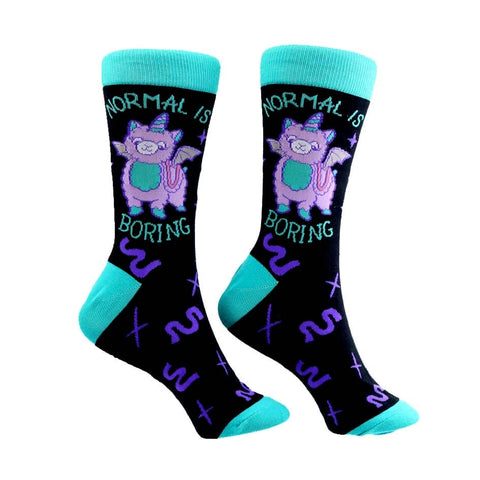 Normal Is Boring Socks