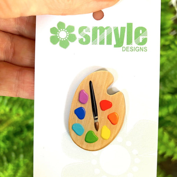 Artist's Palette Pin
