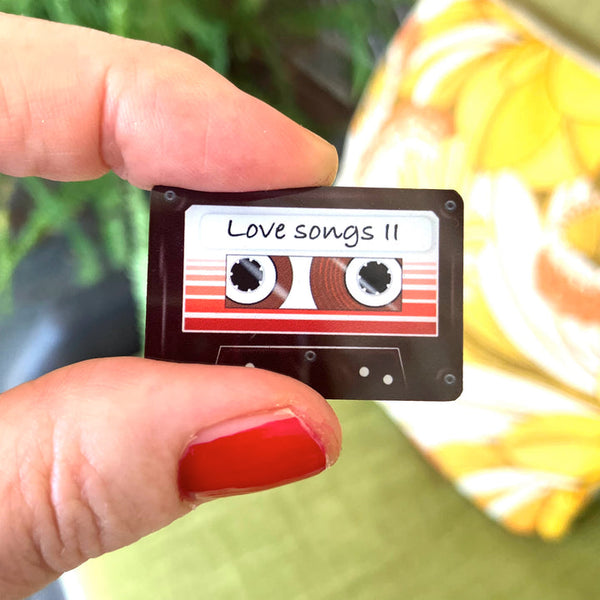 Cassette Tape Pin