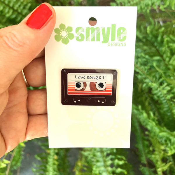 Cassette Tape Pin