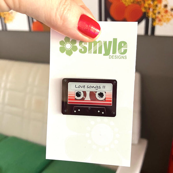 Cassette Tape Pin