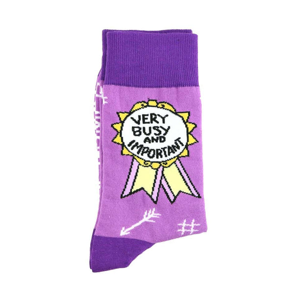 Very Busy and Important Socks