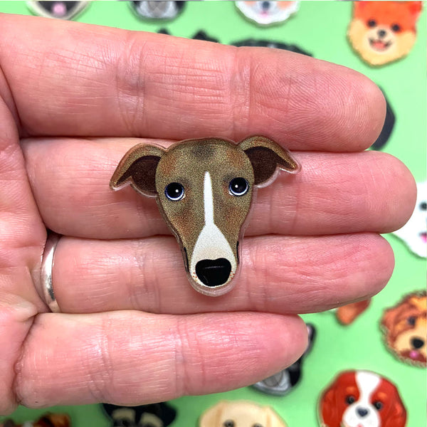 Greyhound Pin