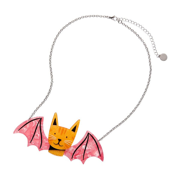 Winged Kitty Necklace