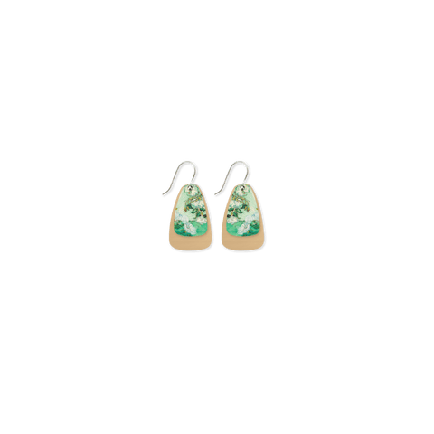 Van Gogh Roses Layered Summit Drop Earring