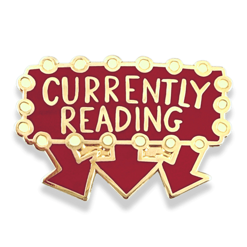Currently Reading Book Lapel Pin
