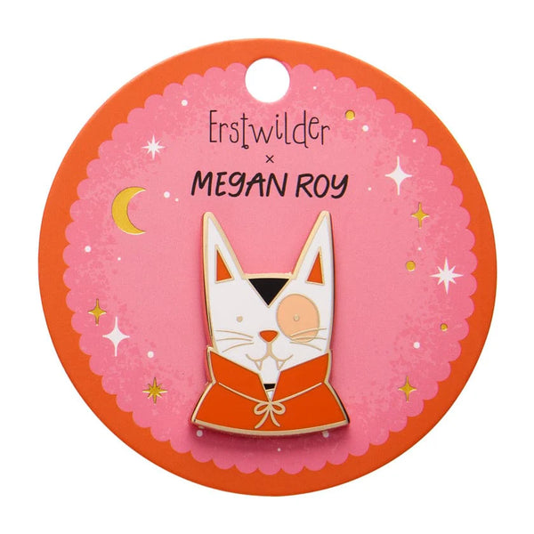 Fangtastic Kitty Enamel Pin