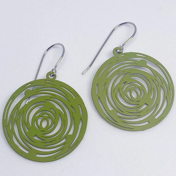 Tori Olive Earrings