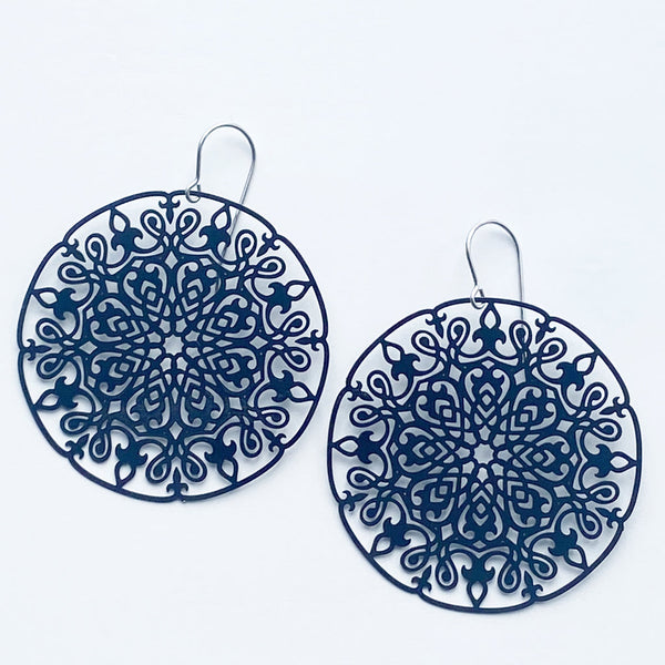 Billie Earrings - Black