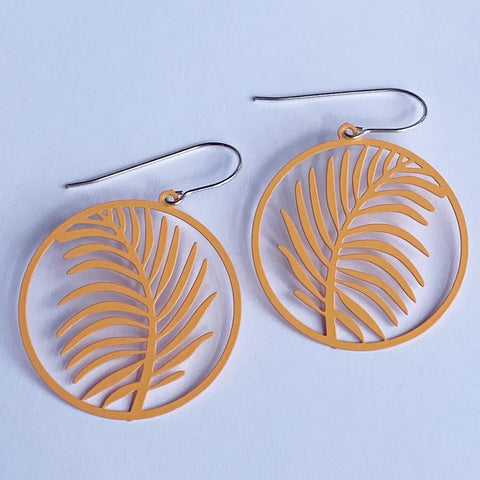 Coco Tangerine Earrings