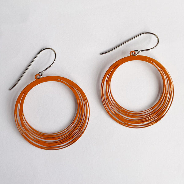 Willow Earrings - Orange