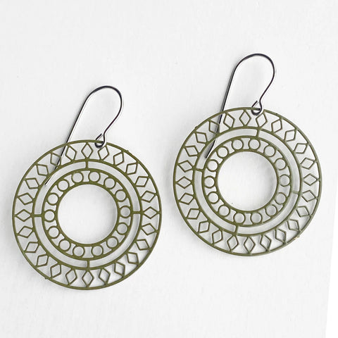 Bonnie Olive Earrings